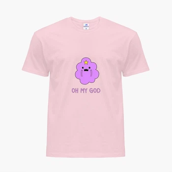 Детская футболка Время приключений Принцесса бубльгум (Adventure Time Princess Bubblegum) (25186-1575) 146-152 см Хлопок Розовый