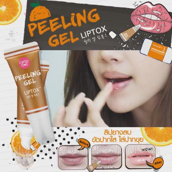 Пилинг для губ Cathy Doll Liptox с гиалуроновой кислотой Корея, 10 гр