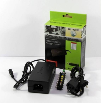 Універсальне зарядне для ноутбука до 120W UKC XWB + 8 перехідників