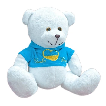 Мягкая игрушка Zolushka Медвежонок Патриот сердцефлаг 19см (ZL5672)