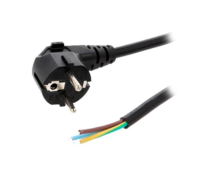 Кабель живлення KLS Electronic S3-3/15/3BK 3,0 м Чорний 1,5 кв.мм