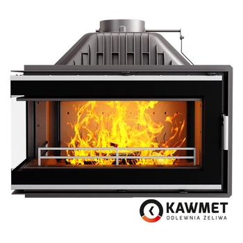 Каминная топка KAWMET W16 с левым стеклом, без рамы - 14,7 кВт