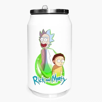 Термобанка Рик и Морти (Rick and Morty) 350 мл (31091-1230) термокружка термос из нержавеющей стали с трубочкой