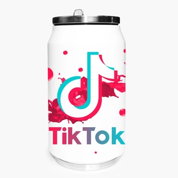 Термобанка ТикТок (TikTok) 350 мл (31091-1943) термокружка термос из нержавеющей стали с трубочкой
