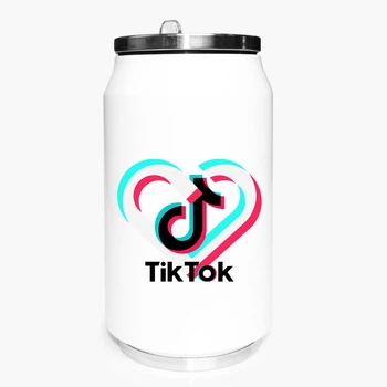 Термобанка ТикТок (TikTok) 350 мл (31091-1942) термокружка термос из нержавеющей стали с трубочкой