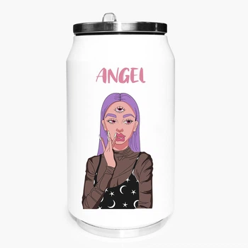 Термобанка Ангел Диджитал Арт (Angel Digital art) 350 мл (31091-1635) термокружка термос из нержавеющей стали с трубочкой