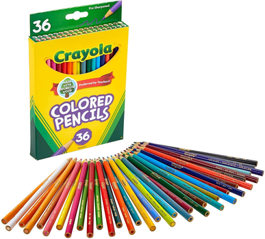 Crayola Colored Pencils, 50 Count Set