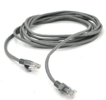 Патч-корд литой RITAR CCA, UTP, RJ45, Cat.5e, 2m, серый