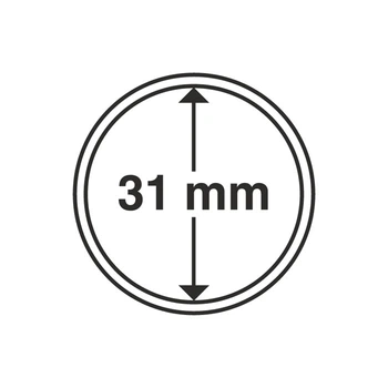 Капсула Leuchtturm для монети 31 мм