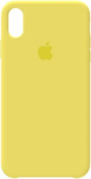 Чохол-накладка TOTO Silicone Case Apple iPhone XS Max Lemon Yellow