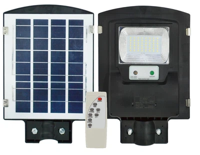 Фонарь уличный на солнечной батарее LED Solar Street Light 45W UKC 7141 10000mAh крепление на круглое основание разных диаметров с пультом ДУ и крепежом