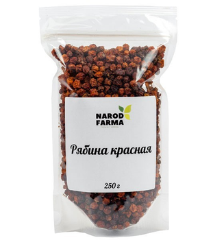 Ягодный Чай NarodFarma Рябина Красная 250 г