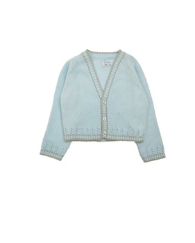 Кофта пуловер FOQUE Bebe (1317) Блакитний M6-68 см
