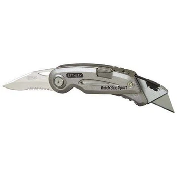 Ніж складний з двома лезами Stanley "QuickSlide Sport Utility Knife" 120 мм 0-10-813
