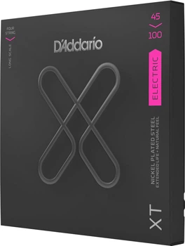Струны для бас-гитар D'Addario XTB45100 XT Bass Regular Light 45-100