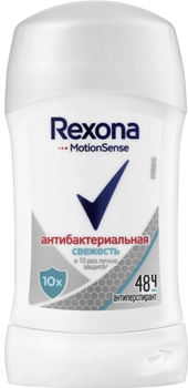 Дезодорант-антиперспирант Rexona Motionsense Антибактериальная свежесть 40 мл (46186263)