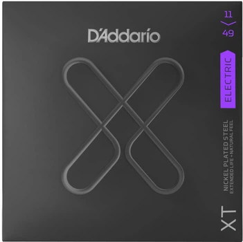 Струны для электрогитар D'Addario XTE1149 XT Medium Blues-Jazz Rock (11-49)