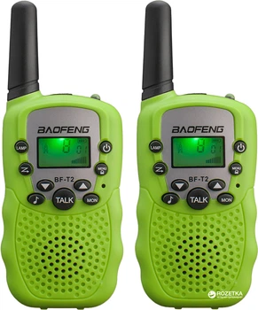 Рация Baofeng MiNi BF-T2 PMR446 Green, BF-T3