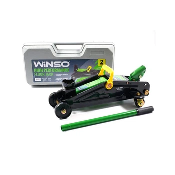 Домкрат гидравлический WINSO 171660 2т 125-305мм пластиковый кейс (7648)