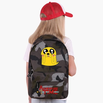 Рюкзак детский Время Приключений Джейк Пес (Adventure Time Jake The Dog) (9263-1577) 17 л Камуфляж