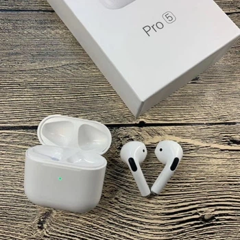 Бездротові Навушники Блютуз TWS Air Buds Pro 5 Білі