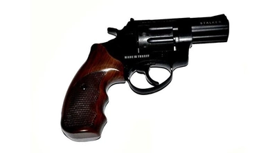 Револьвер под патрон Флобера STALKER 3" S коричн. рук.