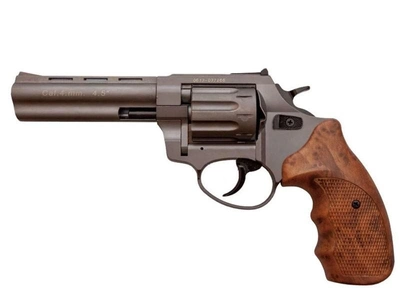 Револьвер під патрон Флобера STALKER Titanium 4.5" коричн. рук.