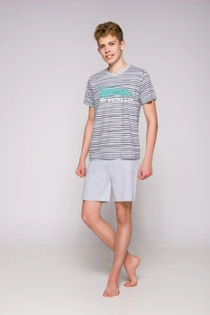 Пижама TARO Max 344 146 см серая