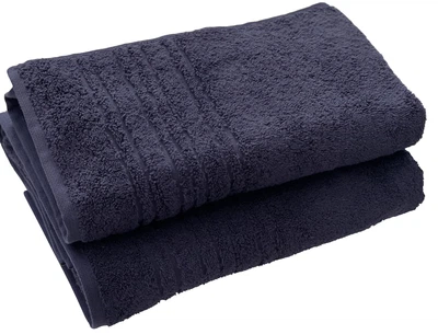 Рушник махровий Ecotton 550 Navy blue 50х90 см (ROZ6400063352)