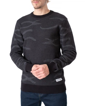 Джемпер чоловічий E-BOUND (146565-black/20-21) Чорний XXL