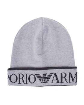 Шапка чоловіча EMPORIO ARMANI (637350-9A510-16441/19-20) Сірий S