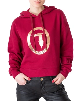 Худі жіночий TRUSSARDI JEANS (56F00102-1T002268-R160/20-21) Бордовий XS