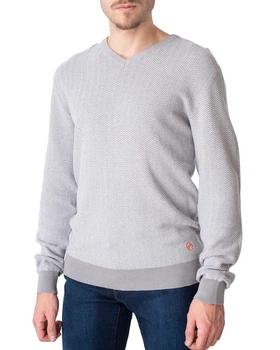 Пуловер чоловічий E-BOUND (146246-frost grey/20-21) M Сірий