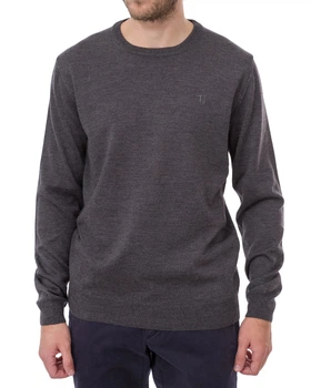 Джемпер чоловічий TRUSSARDI JEANS (52M00257-OF000422-E283/19-20) Сірий XL