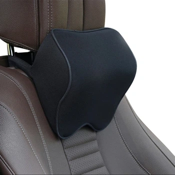 Ортопедический подголовник Lagodrive Neck Comfort 22x26x12см черный с черным кантом