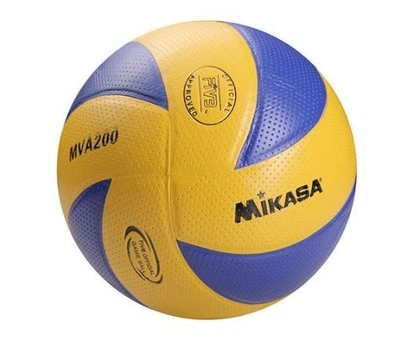 Мяч волейбольный Mikasa желто-синий, 23 см