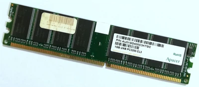 Оперативная память Apacer DDR 1Gb 400MHz 3200U CL3 (AU01GD400C3KTGC) Б/У