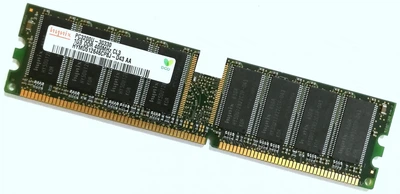Оперативная память Hynix DDR 1Gb 400MHz 3200U CL3 (HYMD512646CP8J-D43 AA) Б/У