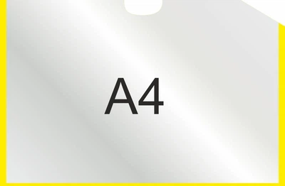 Стенд, кишеня прозора, ViTaLa, пряма 320х210 мм, прозора, (КП000028)