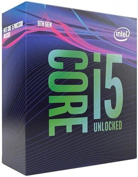 Процессор Intel Core i5-9600K 3,7 GHz, Graphic 630, 9Mb, Coffee Lake Refresh, 95W, S1151 (BX80684I59600K), Box, разблокированный множитель, без охлаждения