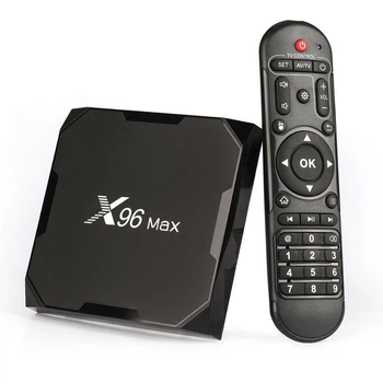ТБ Андроїд-приставка X96 Max Plus 4/64 GB, Android 9.0, 4-ядерний процесор Amlogic S905X3