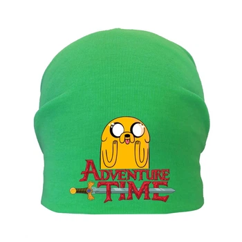 Шапка детская Время Приключений 005 (Adventure Time) зеленая (ATR grn 005) 54-56 см
