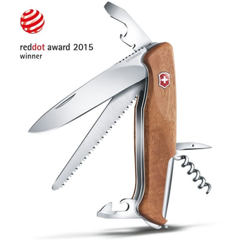 Складаний ніж Victorinox RANGERWOOD 55 0.9561.63 Викторинокс Коричневий