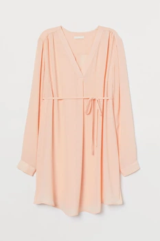 Туника для беременных H&M S персиковый 17128308651