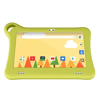 Планшетный ПК Alcatel TKEE Mini 7" 8052 Green (8052-2CALUA4); 7" (1024x600) TN / MediaTek MT8167D / ОЗУ 1.5 ГБ / 16 ГБ встроенной + microSD до 128 ГБ / камера 2 Мп + 2 Мп / Wi-Fi, Bluetooth / Android 9.0 (Pie) / 205 x 145.5 x 17.5 мм, 268 г / 2580 mAh / з
