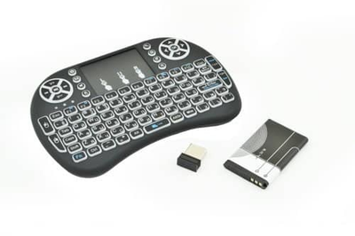 Клавиатура беспроводная с тачпадом Air Keyboard mini size і8 2.4G аккумулятор LED EN/RU