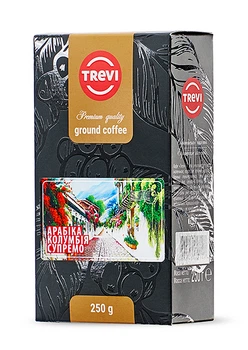 Кофе молотый Trevi Арабика Колумбия Супремо 250г