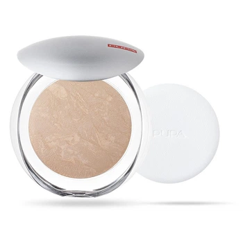 Пудра компактная запеченная Pupa Luminys Baked Face Powder №05 (Янтарный свет)