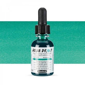 Жидкая акварельная краска Schmincke AQUA DROP 30 мл, emerald green