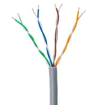 Патч Корд LAN Кабель Вита Пара Внутрішній 4х2х050 UTP-cat5е 4PR PVC ПВХ 4 Пари 8 Жив 24 AWG 1 метр (0_58952)